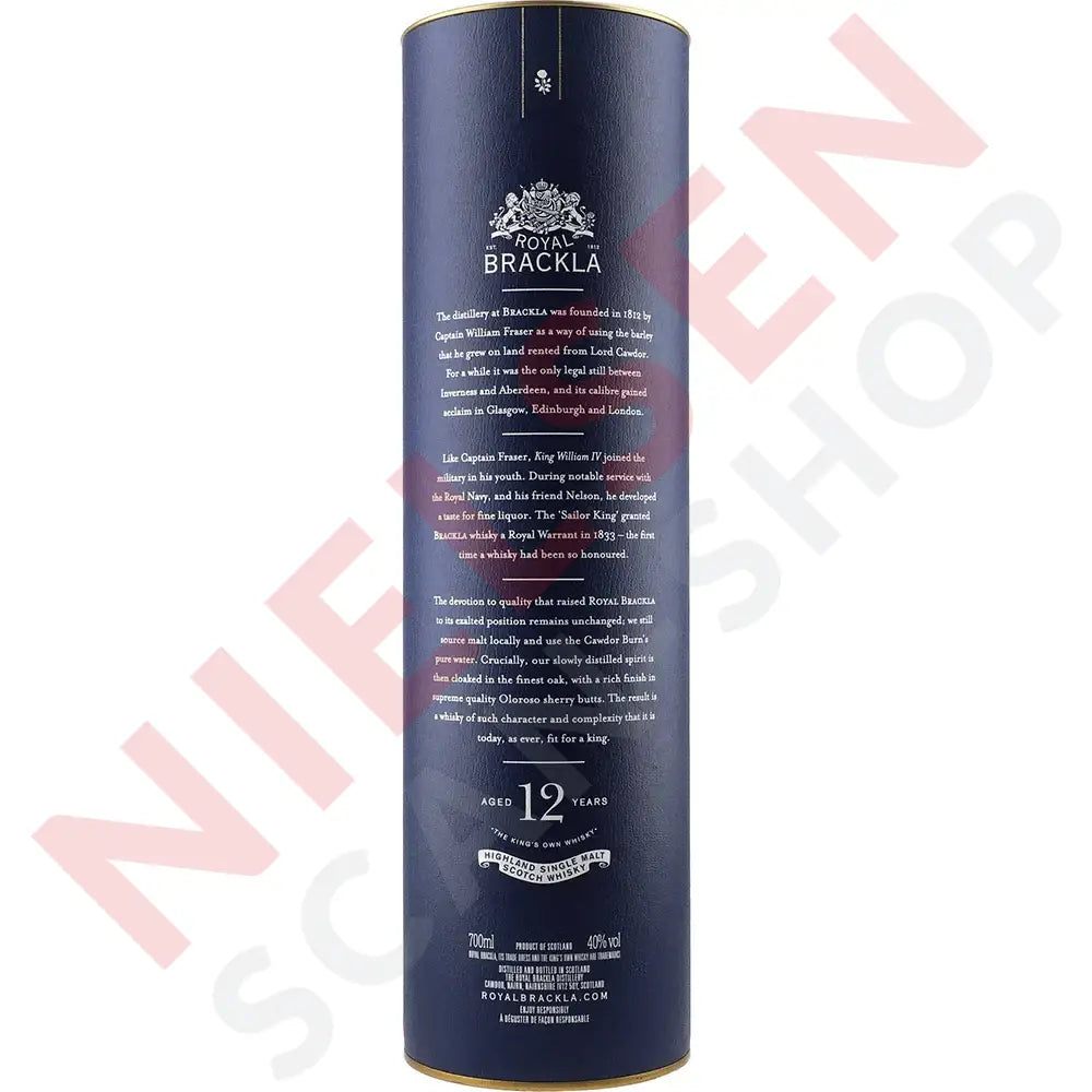 Royal Brackla 12Y Spiritus