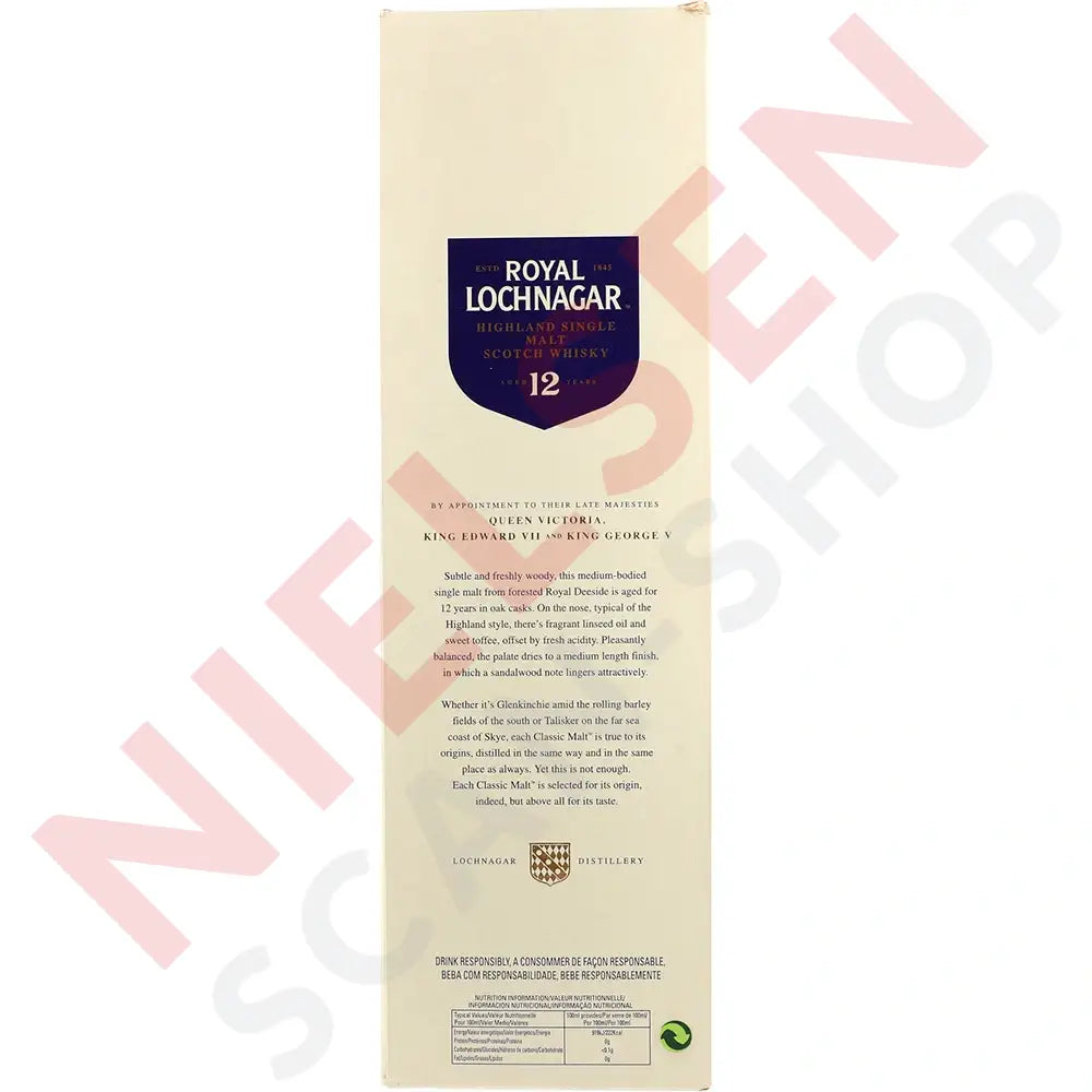Royal Lochnagar 12Y Spiritus