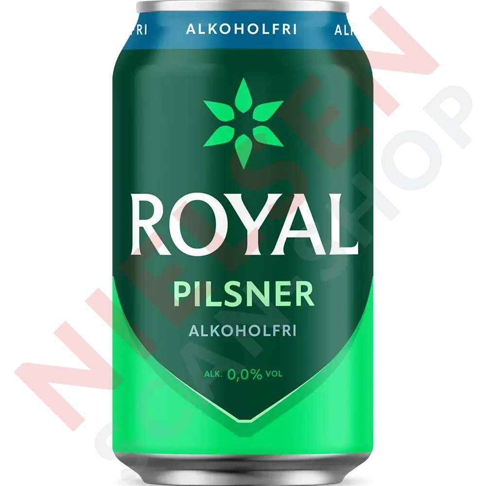 Royal Pilsner 0 % Alkoholfri Øl & Cider