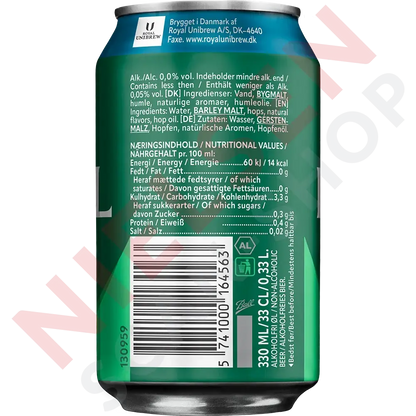 Royal Pilsner 0 % Alkoholfri Øl & Cider