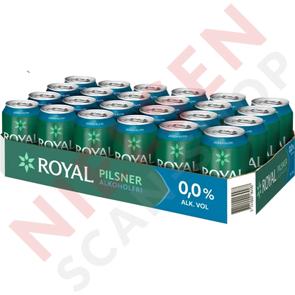 Royal Pilsner 0 % Alkoholfri Øl & Cider