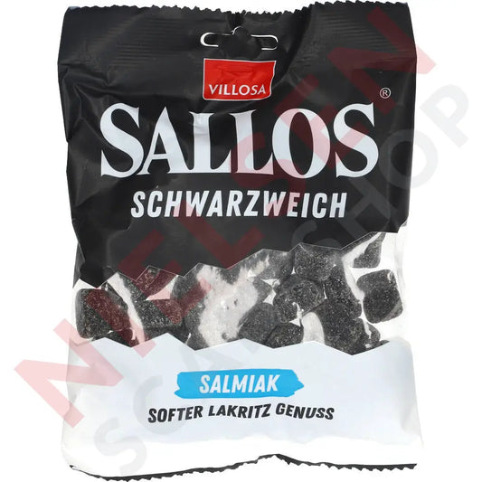 Sallos Schwarzweich Salmiak Slik & Dagligvarer