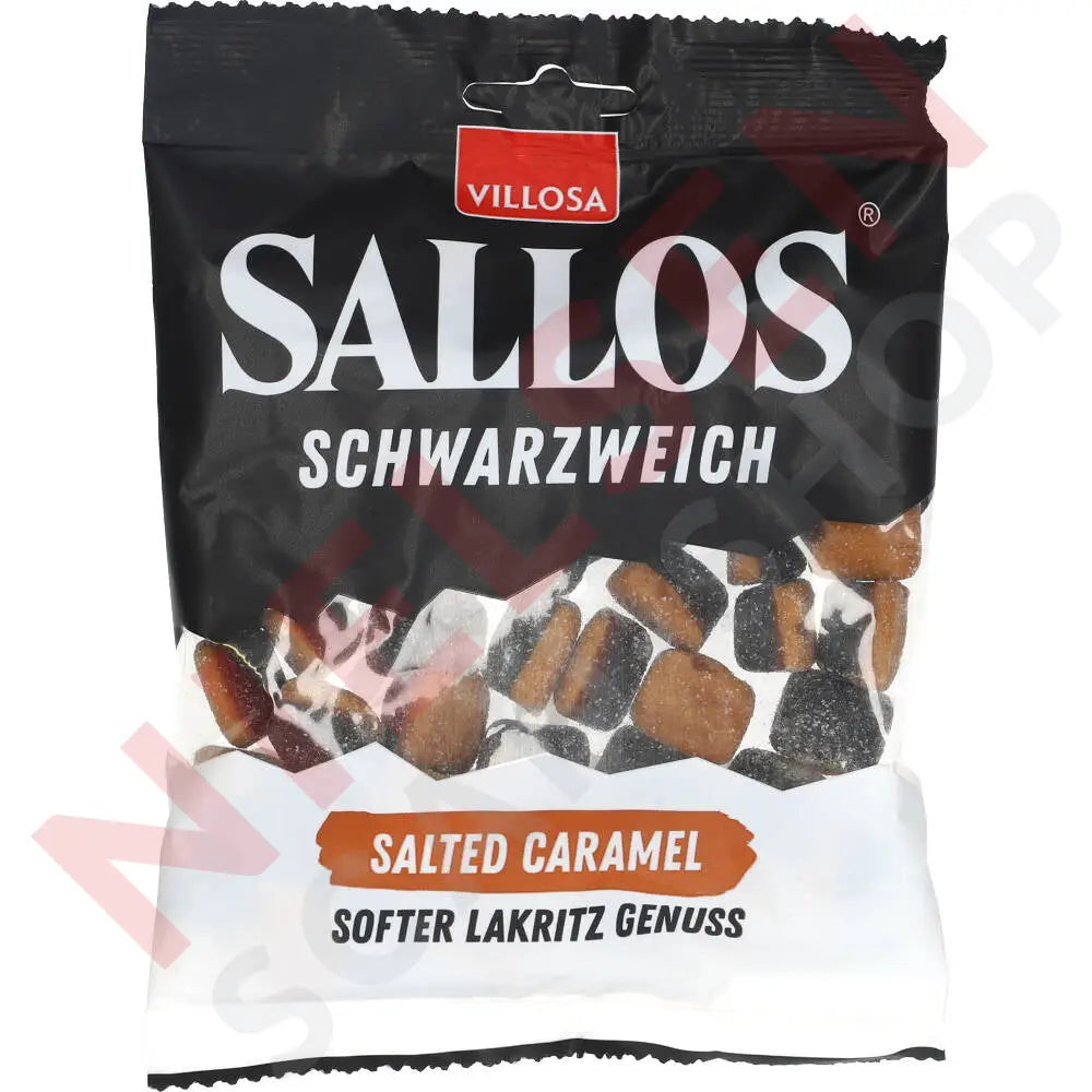 Sallos Schwarzweich Salted Caramel Slik & Dagligvarer