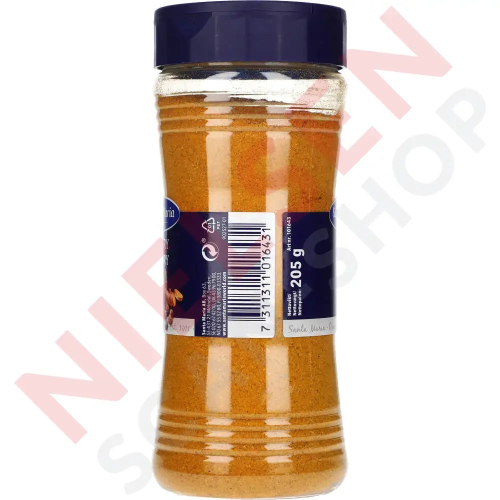 Santa Maria Curry 205G Slik & Dagligvarer