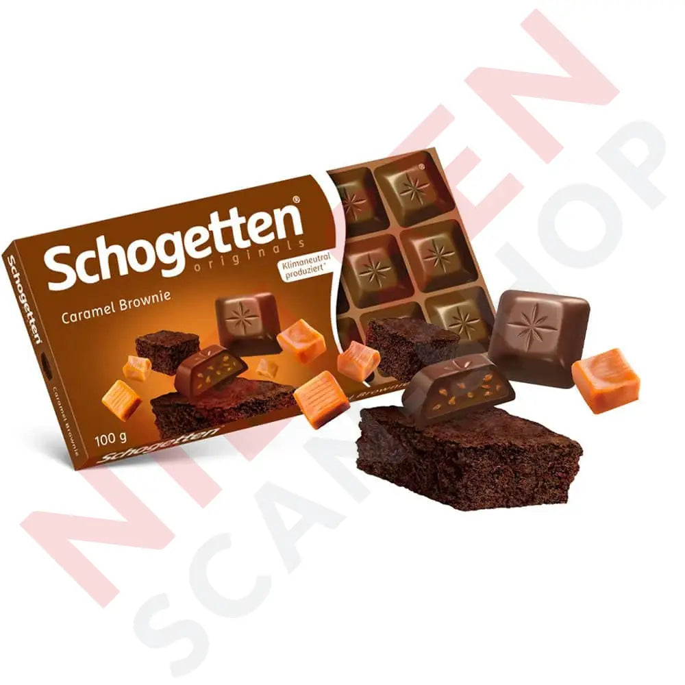 Schogetten Caramel Brownie Slik & Dagligvarer