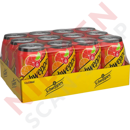 Schweppes Citrus Mix Zero Softdrinks & Energydrinks