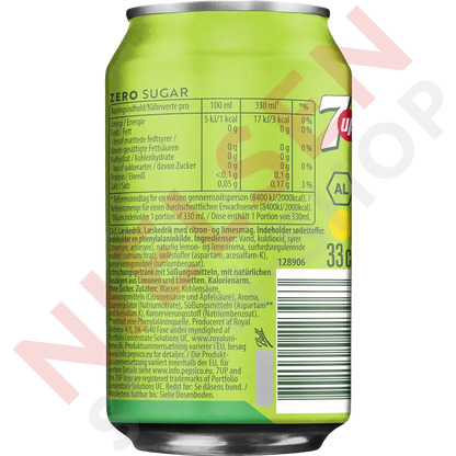 Seven-Up Zero Sugar Softdrinks & Energydrinks