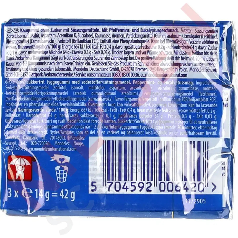 Stimorol Strong Peppermint 42G Slik & Dagligvarer