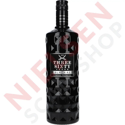 Three Sixty Vodka Black 42 Spiritus