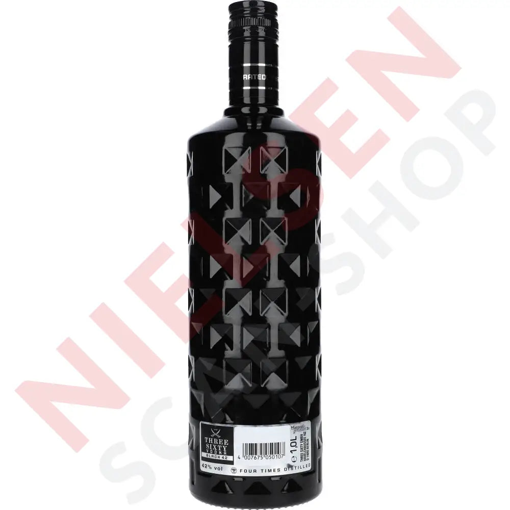 Three Sixty Vodka Black 42 Spiritus