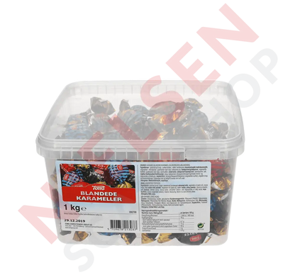 Toms Blandede Karameller 1 kg - AllSpirits