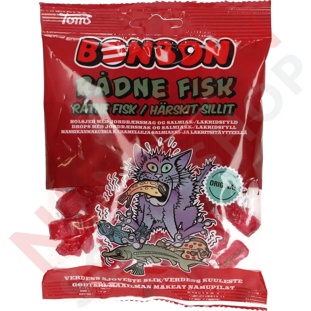 Toms Bonbon Rådne Fisk Slik & Dagligvarer