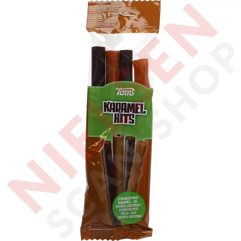 Toms Go’e Staenger Karamel Hits 4Er Slik & Dagligvarer