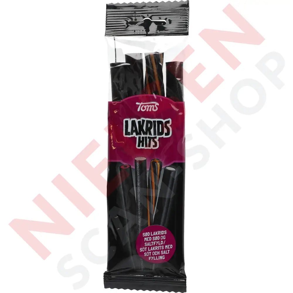 Toms Go’e Staenger Lakrids Hits 4Er Slik & Dagligvarer