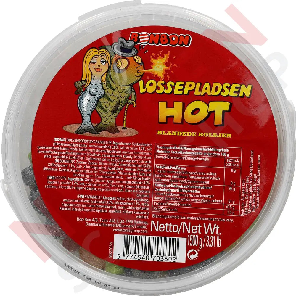 Toms Mega Lossepladsen Hot Slik & Dagligvarer