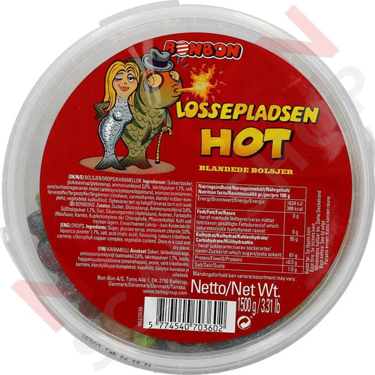 Toms Mega Lossepladsen Hot Slik & Dagligvarer