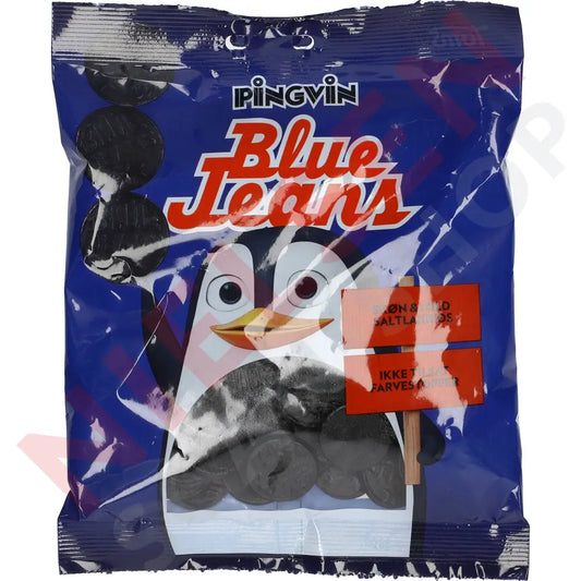 Toms Pingvin Blue Jeans Slik & Dagligvarer