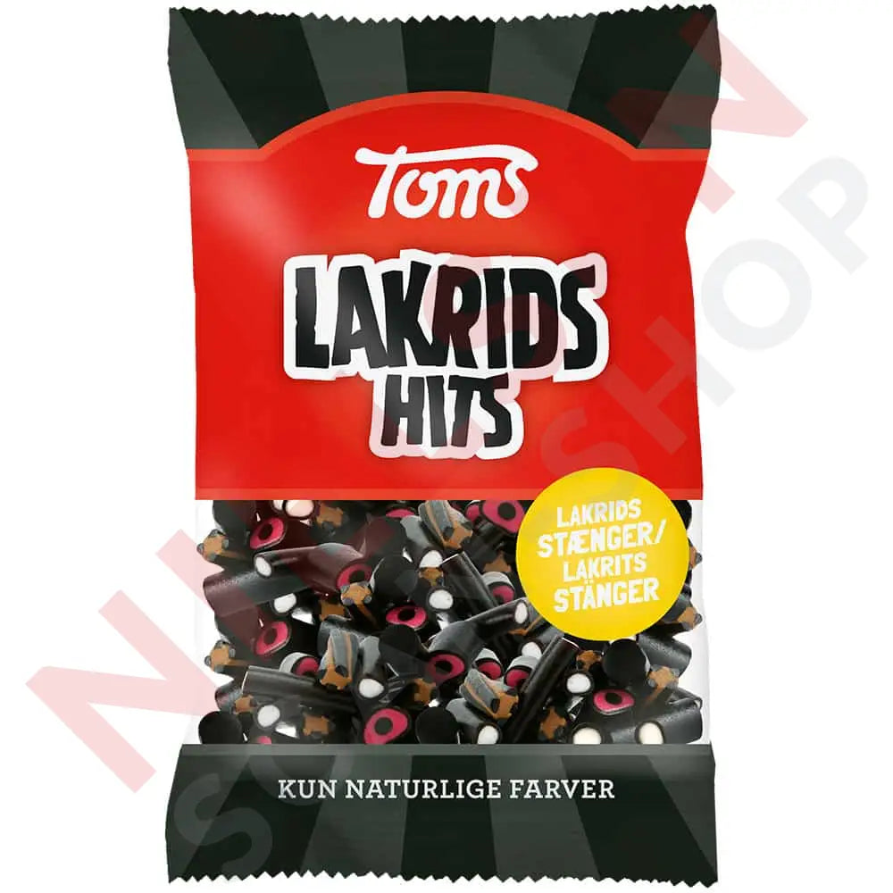 Toms Slikposer Lakrids Hits Slik & Dagligvarer