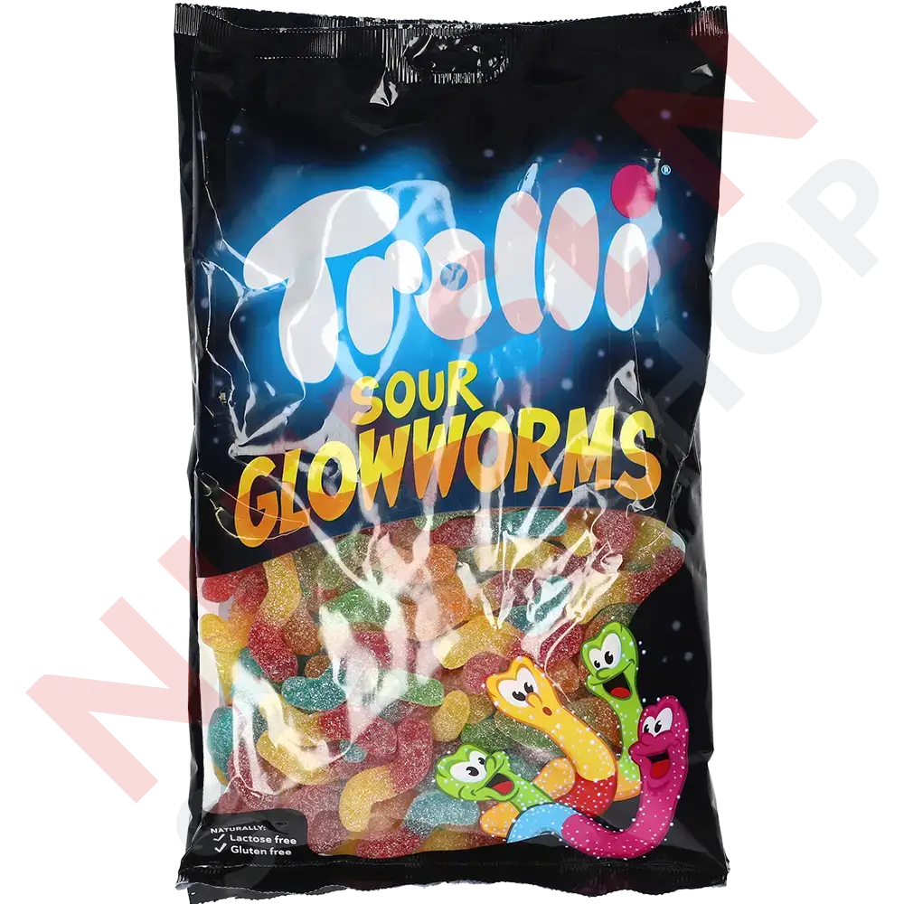 Trolli Glühwürmchen 1000G Slik & Dagligvarer