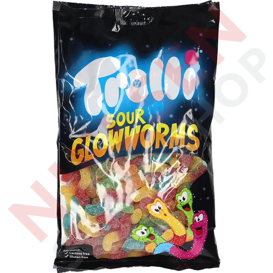 Trolli Glühwürmchen 1000G Slik & Dagligvarer