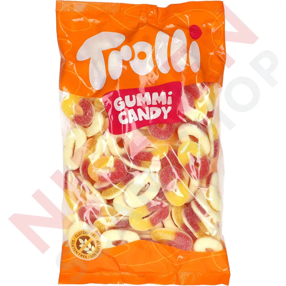 Trolli Pfirsichringe Slik & Dagligvarer