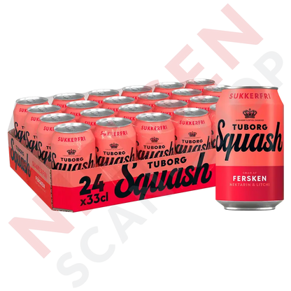 Tuborg Squash Fersken Zuckerfrei Softdrinks & Energydrinks