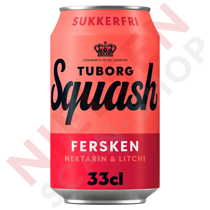 Tuborg Squash Fersken Zuckerfrei Softdrinks & Energydrinks
