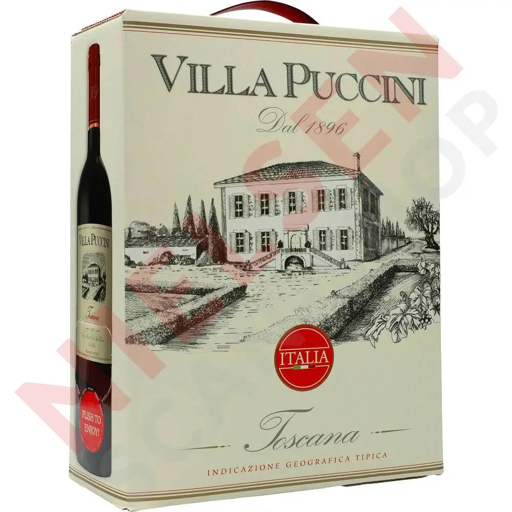 Villa Puccini Toscana oak aged 13,5 % 3 ltr. - AllSpirits