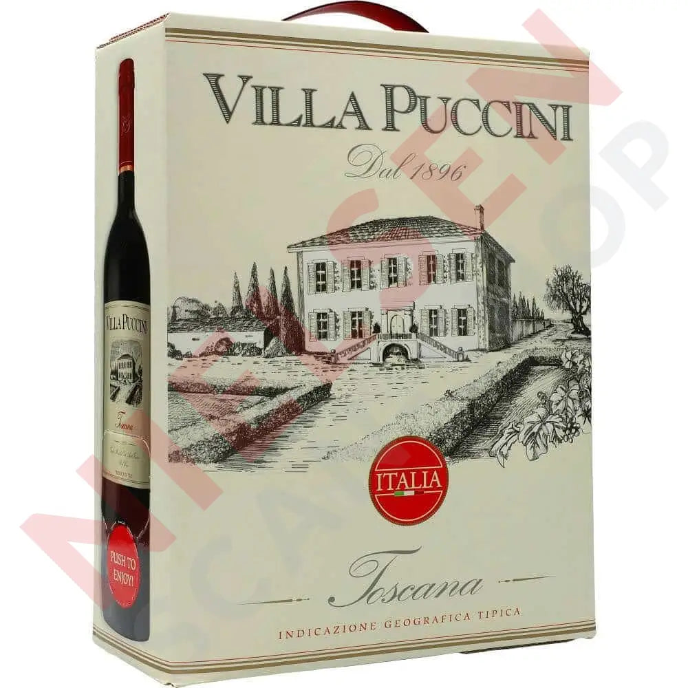 Villa Puccini Oak Aged Red Wine Vin