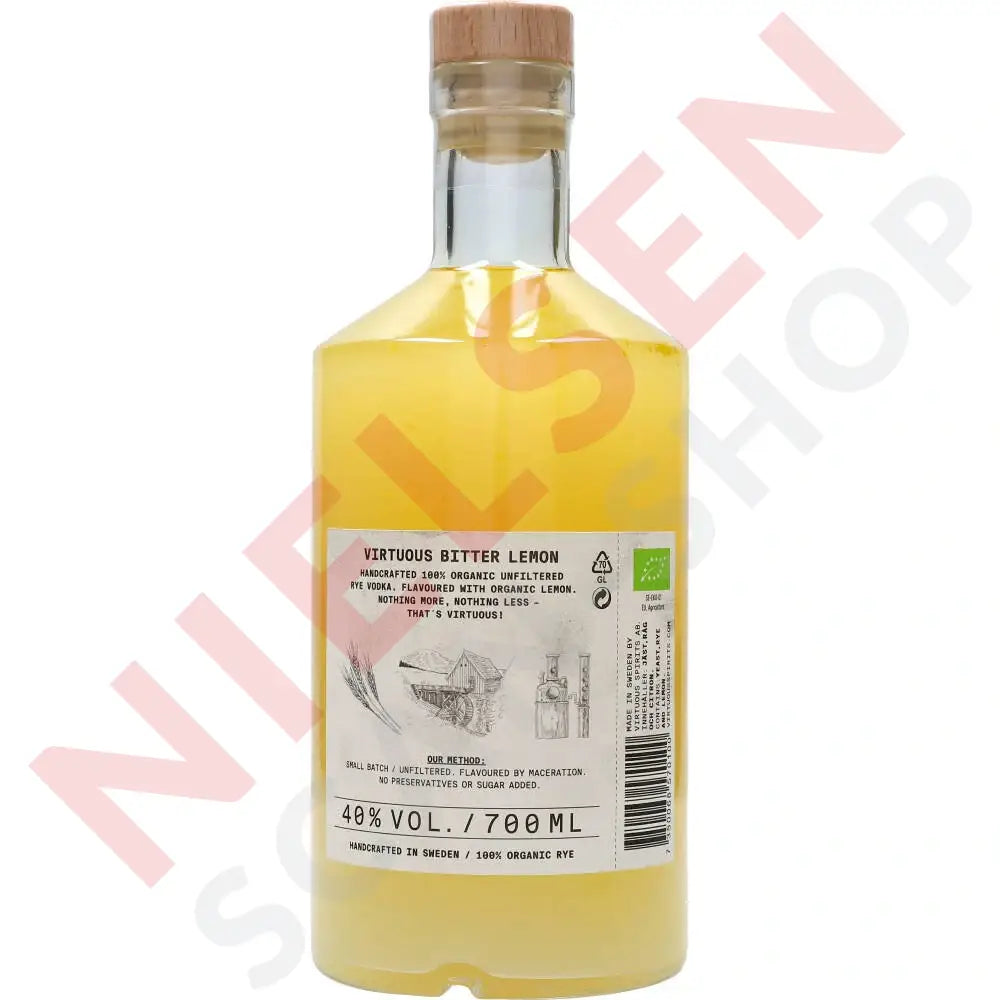 Virtuous By Nature Bitter Lemon Vodka Spiritus